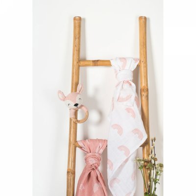 Anneau de dentition deer pale pink