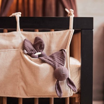 Anneau dentition silicone oreilles de lapin chestnut