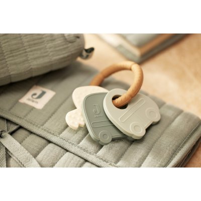 Anneau de dentition porte-clé silicone on the go