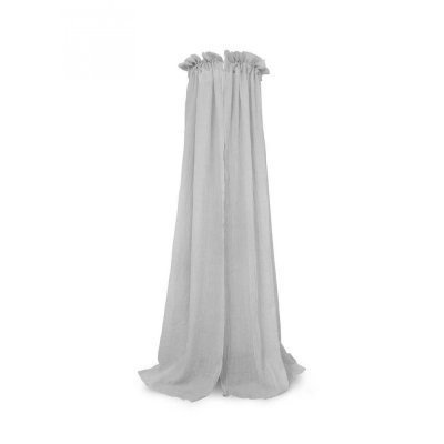 JOLLEIN Ciel de lit vintage 155 cm soft grey