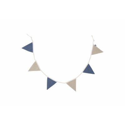 Guirlande drapeau party collection jeans blue/olive