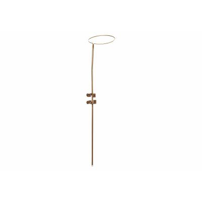 Flèche de lit pour ciel de lit 155 cm en fixation par clip messing gold