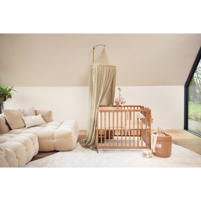 Flèche de lit pour ciel de lit 155 cm en fixation par clip messing gold