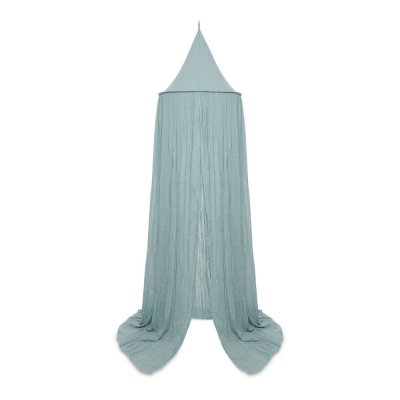 Ciel de lit vintage 245 cm sea green