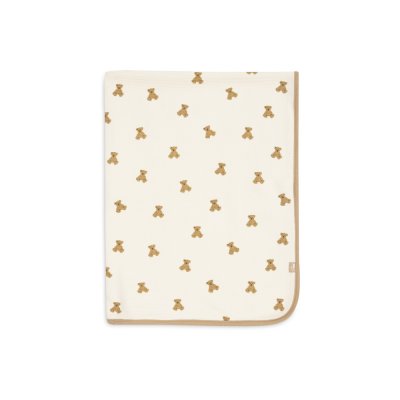 Couverture bébé little waffle 75x100 cm mini teddy bear