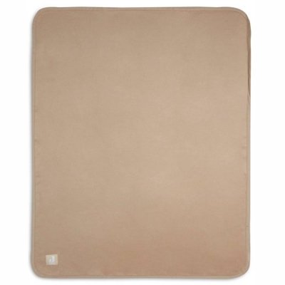 Couverture bébé 75x100 cm coton biscuit