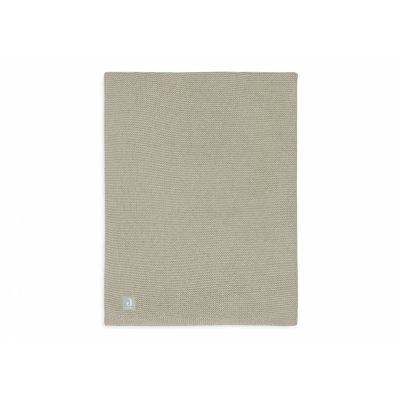 Couverture berceau 75 x 100 cm basic knit olive