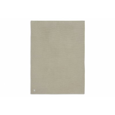 Couverture berceau 75 x 100 cm basic knit olive