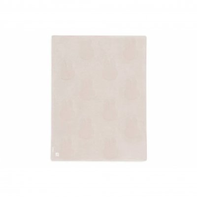 Couverture berceau 100 x 150 cm pointelle nougat miffy et fleece