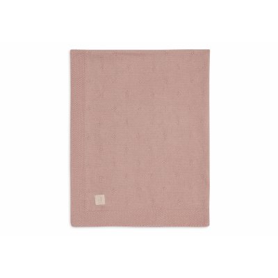 Couverture berceau 75x100 cm cosy knit wild rose