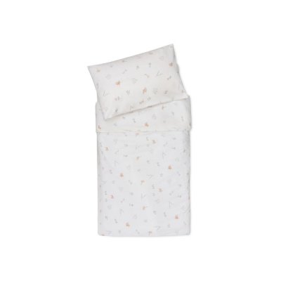 Housse de couette et taie 100x140 cm lovely birds