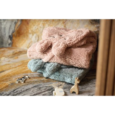 Couverture portefeuille câline bunny wild rose