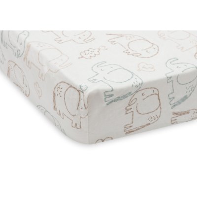 Drap housse 70x140 cm jersey elephant tales