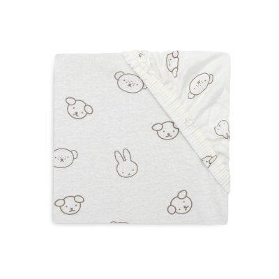 Drap housse 60x120 cm jersey miffy and friends