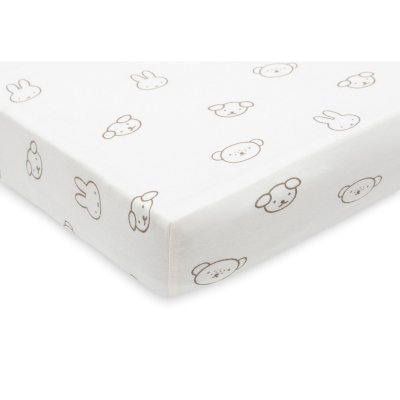 Drap housse 60x120 cm jersey miffy and friends