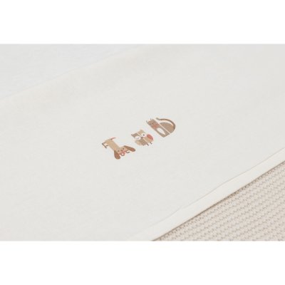 Drap lit bébé 120x150 cm animal friends