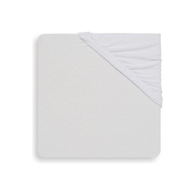 Drap housse 70x140 cm jersey blanc