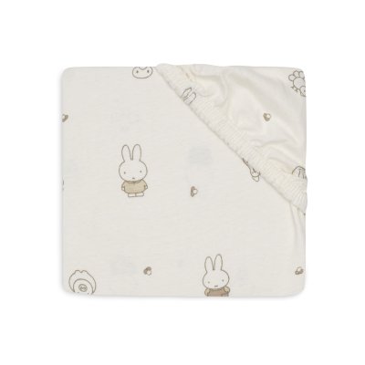 Drap housse 60x120 cm jersey miffy family farm