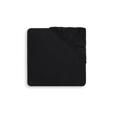 Drap housse berceau 40x80 cm jersey noir