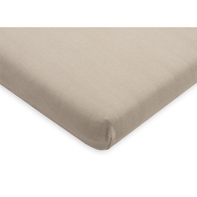 Drap housse berceau 40x80 cm jersey nougat