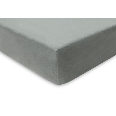 Drap housse 70x140 cm jersey ash green