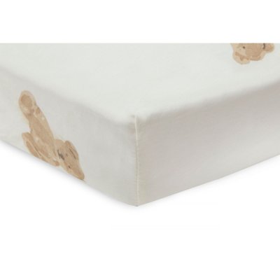 Drap housse 60x120 cm jersey teddy bear