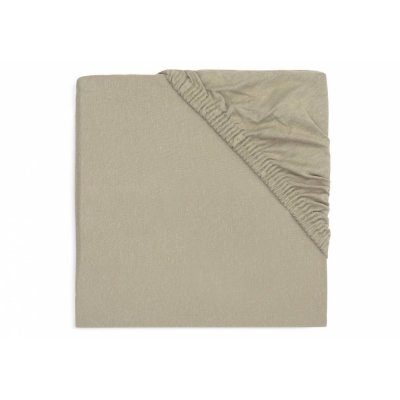 Drap housse 70x140 cm jersey olive