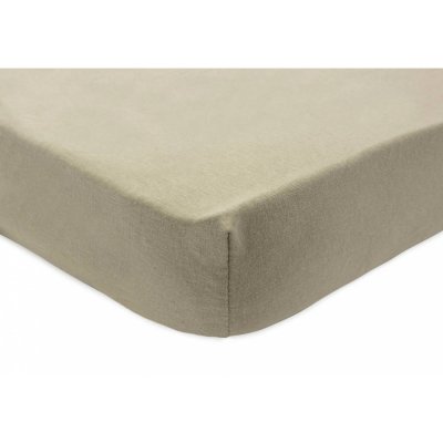 Drap housse 70x140 cm jersey olive