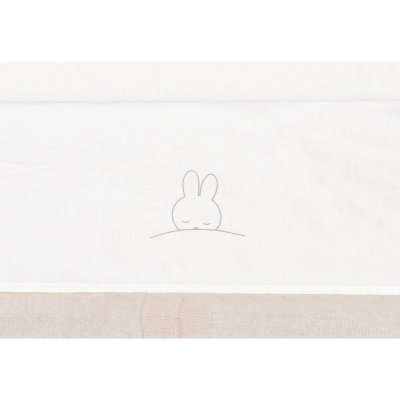 Drap lit bébé 120x150 cm sleepy miffy funghi