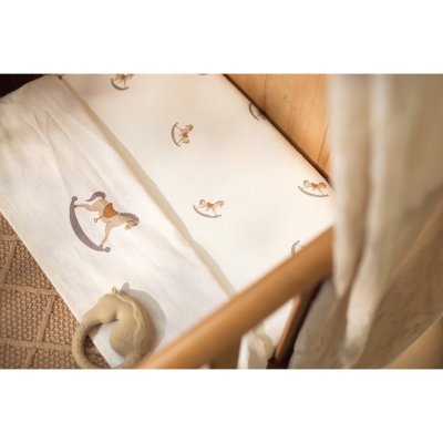 Drap housse berceau 40x80 cm jersey nostalgic ride