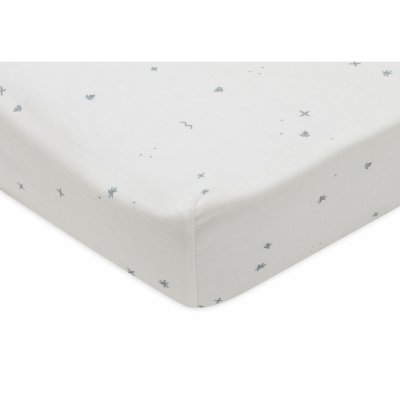 Drap housse 70x140 cm jersey twinkling sea green