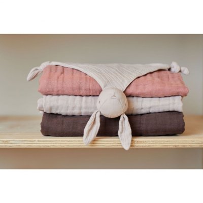 Attache tétine bunny ears nougat