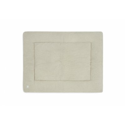 Tapis de parc bébé 75 x 95 cm basic knit olive