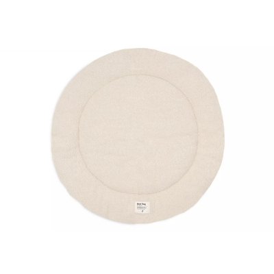 Tapis de parc rond ø95cm bouclette naturel