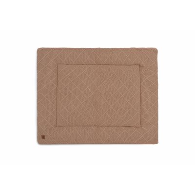 Tapis de parc 75x95 cm check knit biscuit