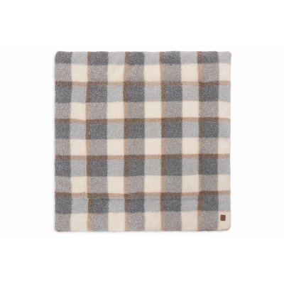 Tapis de parc 100 x 100 cm bouclette carreaux