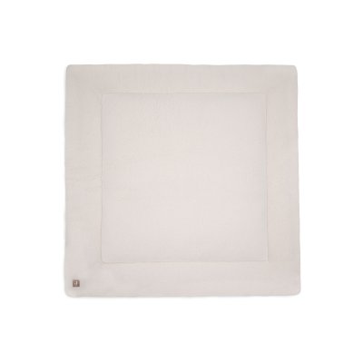 Tapis de parc bébé 100 x 100 cm cloudy rib oatmeal