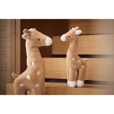 Peluche jungle jambo girafe biscuit 34 cm