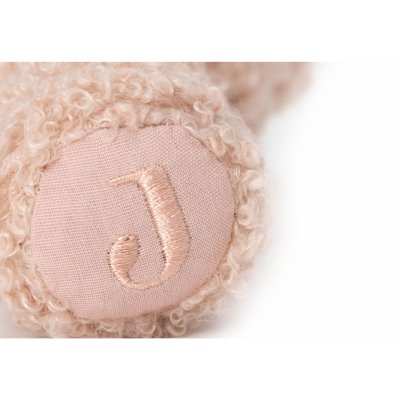 Hochet ours bouclette teddy bear wild rose