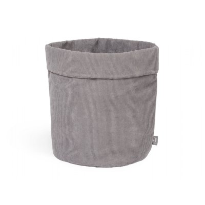 Panier de rangement corduroy storm grey