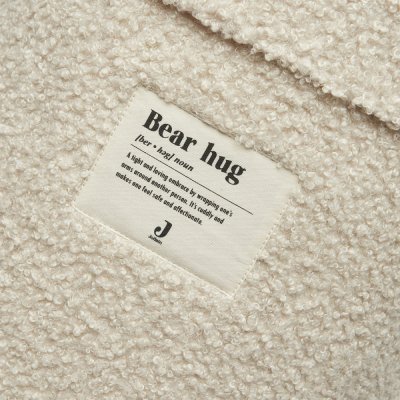 Panier de rangement 35x30 cm bouclette naturel