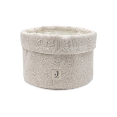 Panier de rangement pure knit oatmeal