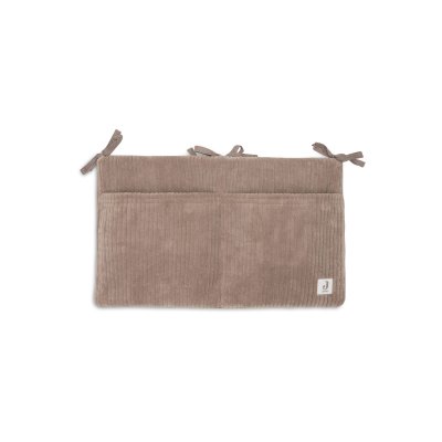 Pochette de lit cloudy rib milky coffee