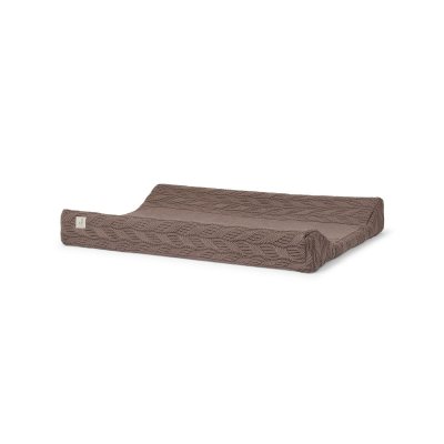 Housse matelas à langer 50x70 cm spring knit chestnut