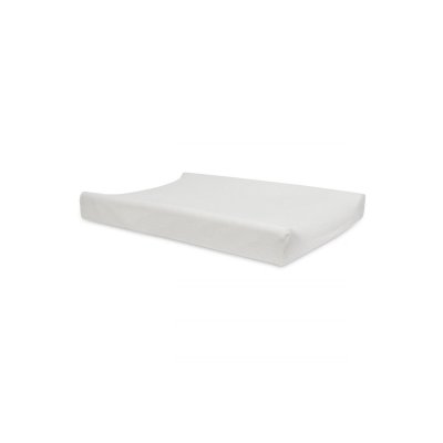 Lot de 2 housses matelas à langer éponge 50 x 70 cm ivoire et nougat