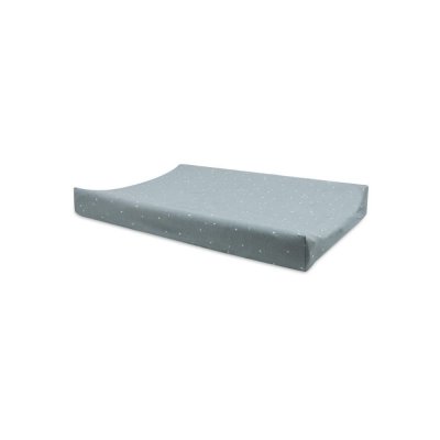 Housse matelas à langer 50 x 70 cm jersey twinkling sea green