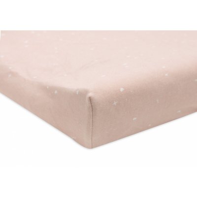 Housse matelas à langer 50 x 70 cm jersey twinkling wild rose