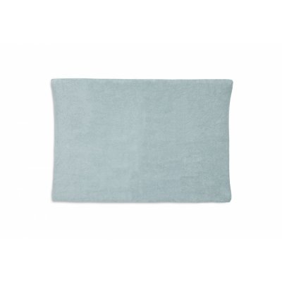 Lot de 2 housses matelas à langer éponge 50 x 70 cm sea green et biscuit