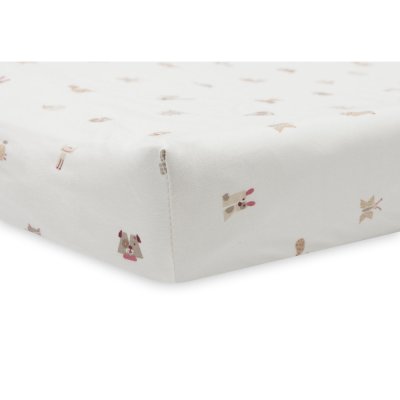 Housse matelas à langer 50 x 70 cm jersey animal friends