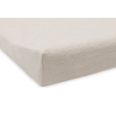 Housse matelas à langer éponge 50 x 70 cm oatmeal